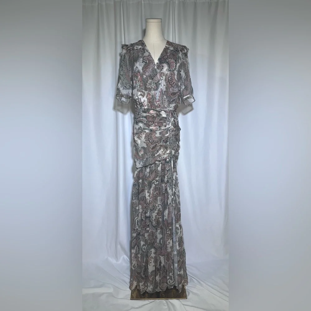 Veronica Beard Silk Mick Dress | 2 NWT - Picture 15 of 16